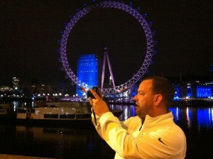 Brandon Truing the Wheel of the London Eye