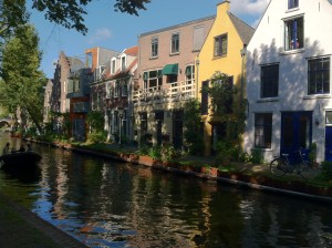 Canal Houses in Utrecht, which Mike and I have nicked-named "Cutrecht" because the town is so darned cute. 