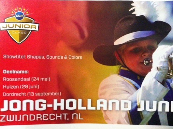 Jong-Holland Junioren program page